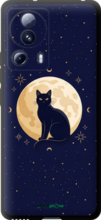 TPU чехол Cute Cat Celestial/Witchy для Xiaomi 13 Lite - 6787b-3017 изображение 
