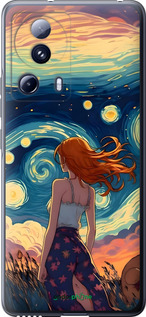 Силиконовый чехол Девушка Арт для Xiaomi 13 Lite - 6325u-3017 изображение 
