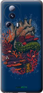 Силіконовий чехол Серце моря для Xiaomi 13 Lite - 6506u-3017 изображение 
