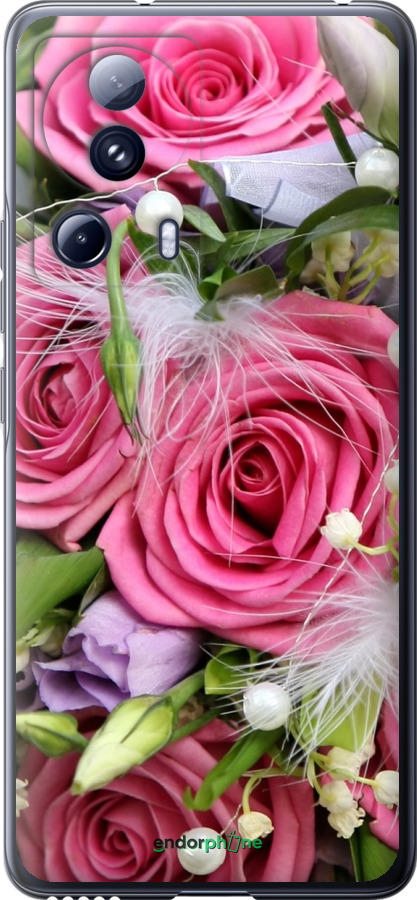 

Силіконовий чохол "Ніжність" для Xiaomi Civi 2, Рожевий