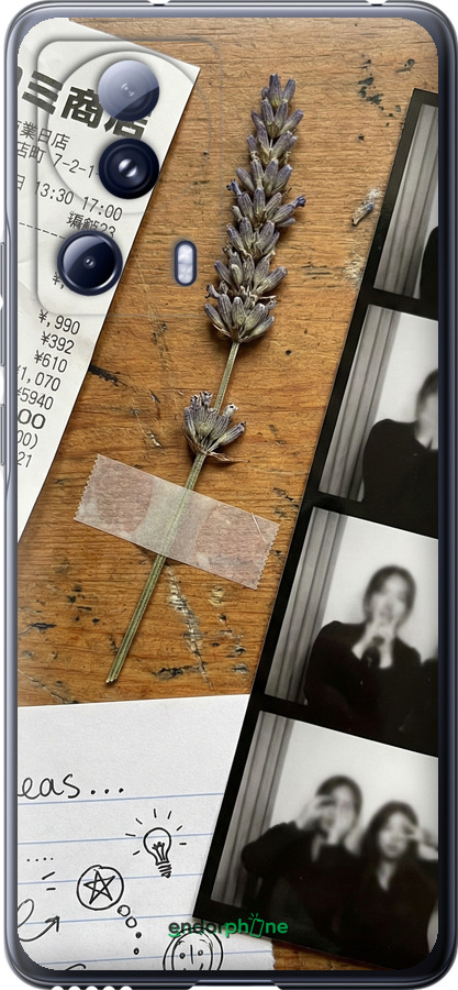 Силиконовый чехол Aesthetic Scrapbook Collage для Xiaomi Civi 2 - 6773u-2917 изображение 