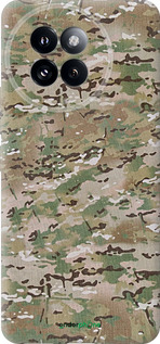 Силиконовый чехол Камуфляж v5 для Xiaomi Civi 4 Pro - 1201u-3682 изображение 