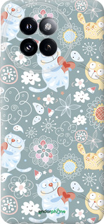 Силиконовый чехол Котята v3 для Xiaomi Civi 4 Pro - 1223u-3682 изображение 