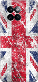 Силиконовый чехол Флаг Великобритании 1 для Xiaomi Civi 4 Pro - 386u-3682 изображение 
