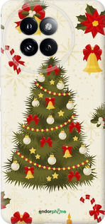Силиконовый чехол Новогодняя елка для Xiaomi Civi 4 Pro - 4198u-3682 изображение 