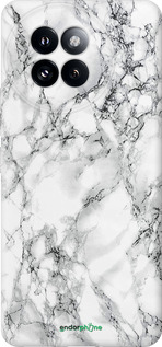 Силиконовый чехол Мрамор белый для Xiaomi Civi 4 Pro - 4480u-3682 изображение 