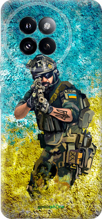 Силиконовый чехол Воин ЗСУ для Xiaomi Civi 4 Pro - 5311u-3682 изображение 