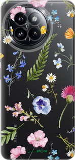 Силиконовый чехол Цветочный фон v2 для Xiaomi Civi 4 Pro - 5472u-3682 изображение 