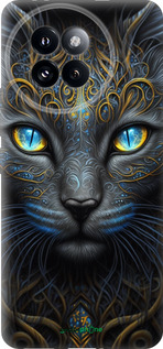 Силиконовый чехол Кошка для Xiaomi Civi 4 Pro - 5548u-3682 изображение 