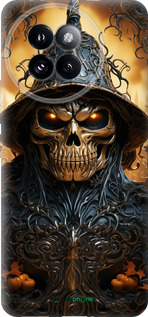 Силиконовый чехол Череп 2 для Xiaomi Civi 4 Pro - 5652u-3682 изображение 