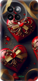 Силиконовый чехол Сердечки v4 для Xiaomi Civi 4 Pro - 5834u-3682 изображение 