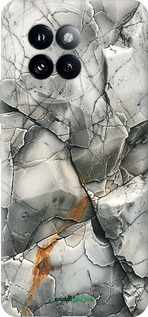 Силиконовый чехол Серый мрамор для Xiaomi Civi 4 Pro - 6041u-3682 изображение 