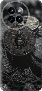 Силиконовый чехол Black Bitcoin для Xiaomi Civi 4 Pro - 6090u-3682 изображение 