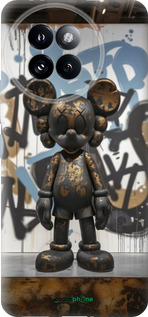 Силиконовый чехол Bronze kaws v2 для Xiaomi Civi 4 Pro - 6098u-3682 изображение 