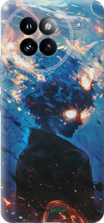 Силиконовый чехол Сатору Годжо для Xiaomi Civi 4 Pro - 6129u-3682 изображение 