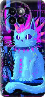 Силиконовый чехол Кот панк для Xiaomi Civi 4 Pro - 6311u-3682 изображение 