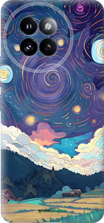 Силиконовый чехол Креативный арт для Xiaomi Civi 4 Pro - 6322u-3682 изображение 