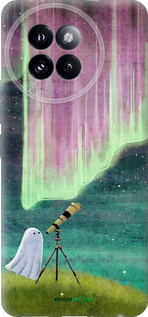 Силиконовый чехол Привидение и звезды для Xiaomi Civi 4 Pro - 6443u-3682 изображение 