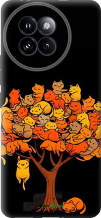 Силиконовый чехол Дерево и котики для Xiaomi Civi 4 Pro - 6516u-3682 изображение 