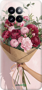 Силиконовый чехол Пионы 1 для Xiaomi Civi 4 Pro - 6705u-3682 изображение 