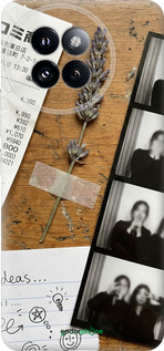 Силіконовий чехол Aesthetic Scrapbook Collage для Xiaomi Civi 4 Pro - 6773u-3682 изображение 