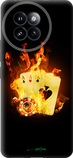 Силиконовый чехол Горящие карты для Xiaomi Civi 4 Pro - 839u-3682 изображение 