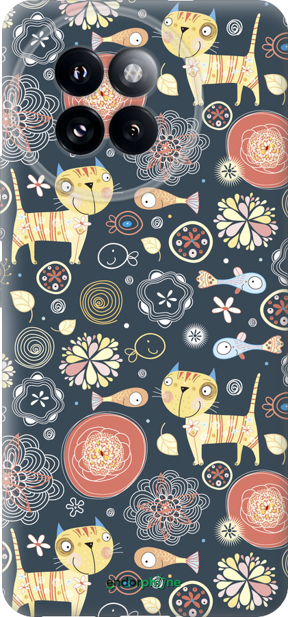 Силиконовый чехол Котята v4 для Xiaomi Civi 4 Pro - 1224u-3682 изображение 