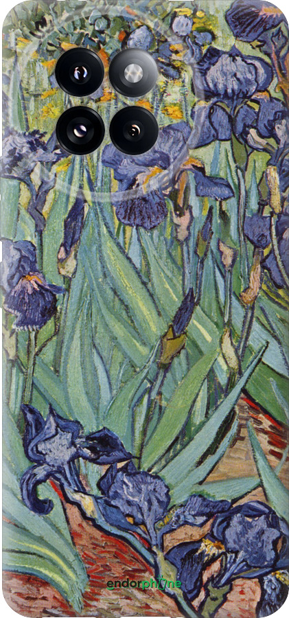 Силиконовый чехол Винсент Ван Гог. Ирисы для Xiaomi Civi 4 Pro - 161u-3682 изображение 