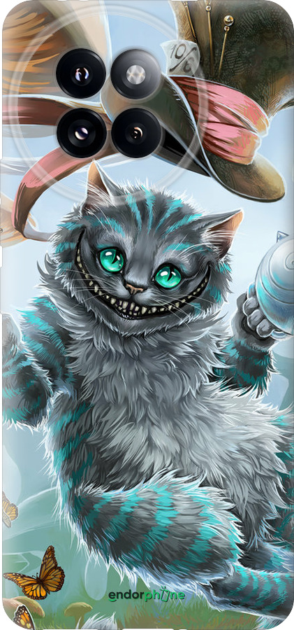 Силиконовый чехол Чеширский кот 2 для Xiaomi Civi 4 Pro - 3993u-3682 изображение 