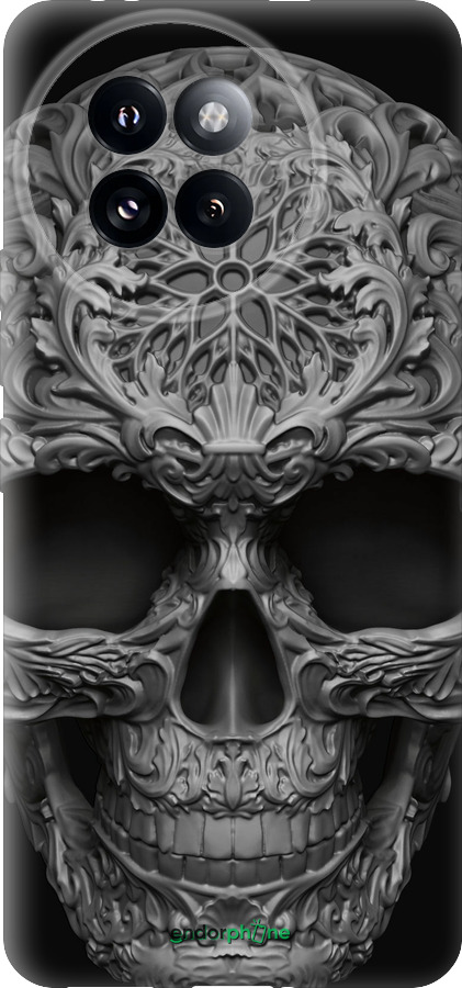 Силиконовый чехол skull-ornament для Xiaomi Civi 4 Pro - 4101u-3682 изображение 