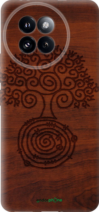 Силиконовый чехол Узор дерева для Xiaomi Civi 4 Pro - 4119u-3682 изображение 