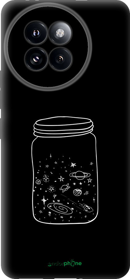 Силиконовый чехол Космос в банке для Xiaomi Civi 4 Pro - 4297u-3682 изображение 