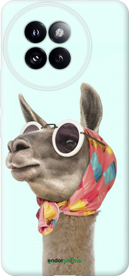 Силіконовий чехол Модна лама для Xiaomi Civi 4 Pro - 4479u-3682 изображение 