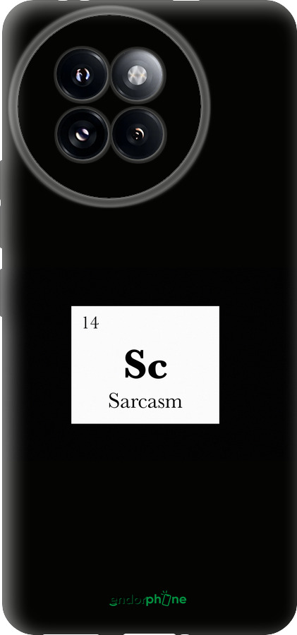 Силиконовый чехол Сарказм для Xiaomi Civi 4 Pro - 4501u-3682 изображение 