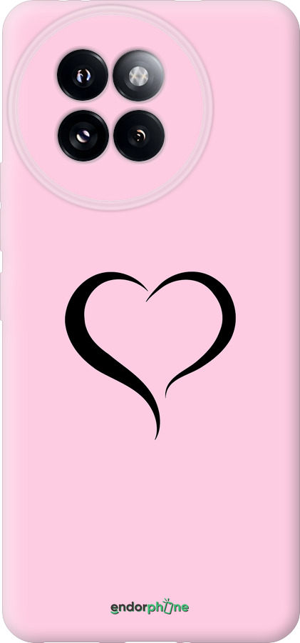 Силіконовий чехол Серце 1 для Xiaomi Civi 4 Pro - 4730u-3682 изображение 