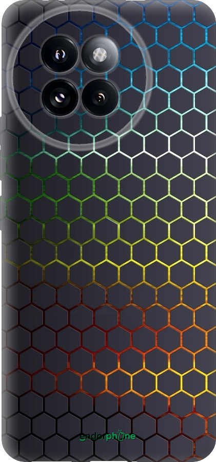 Силиконовый чехол Переливающиеся соты для Xiaomi Civi 4 Pro - 498u-3682 изображение 