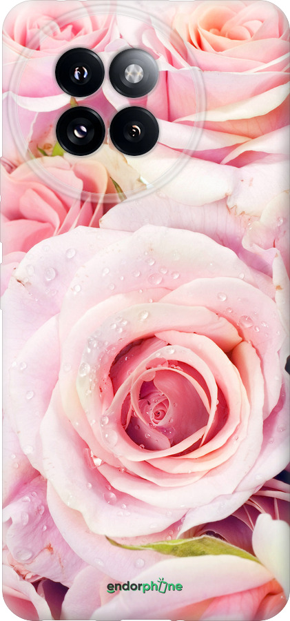 Силіконовий чехол Троянди для Xiaomi Civi 4 Pro - 525u-3682 изображение 