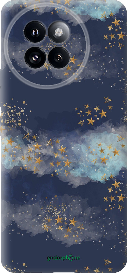 Силиконовый чехол Ночь золотые звезды для Xiaomi Civi 4 Pro - 5421u-3682 изображение 