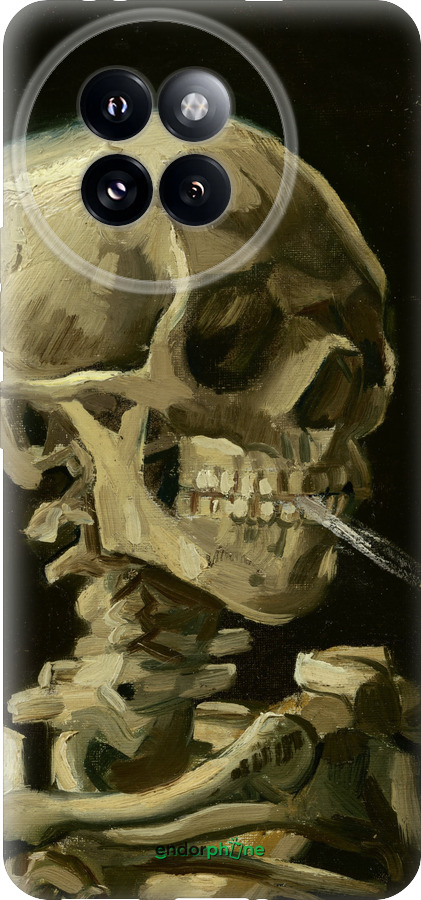 Силиконовый чехол Винсент Ван Гог. Череп для Xiaomi Civi 4 Pro - 5544u-3682 изображение 
