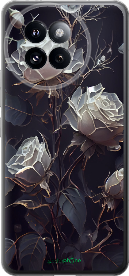 Силіконовий чехол Троянди 2 для Xiaomi Civi 4 Pro - 5550u-3682 изображение 