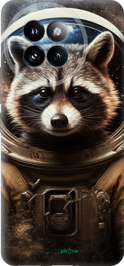 Силиконовый чехол Raccoon austronaut для Xiaomi Civi 4 Pro - 5581u-3682 изображение 