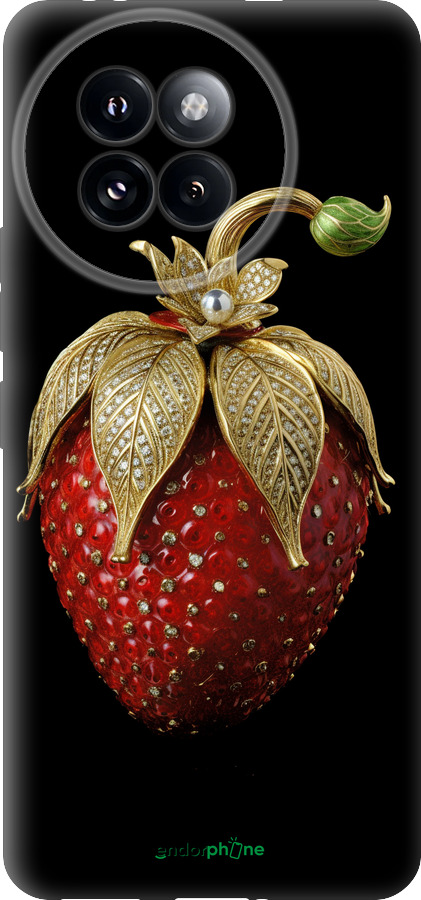 Силиконовый чехол Клубника v3 для Xiaomi Civi 4 Pro - 5638u-3682 изображение 