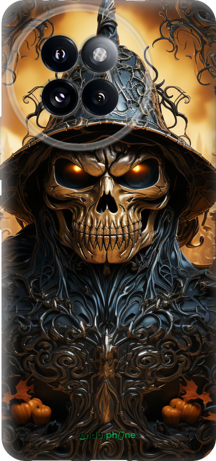 Силиконовый чехол Череп 2 для Xiaomi Civi 4 Pro - 5652u-3682 изображение 