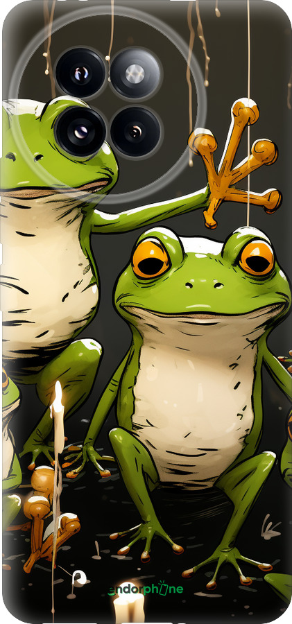 Силиконовый чехол Жабки 2 для Xiaomi Civi 4 Pro - 5657u-3682 изображение 