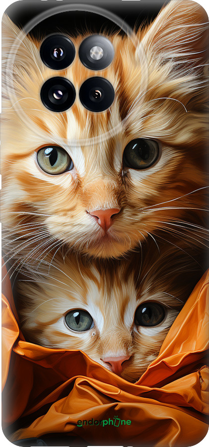Силиконовый чехол Котики 2 для Xiaomi Civi 4 Pro - 5664u-3682 изображение 