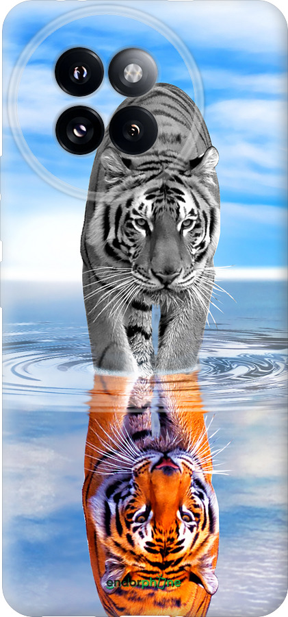 Силиконовый чехол Тигр для Xiaomi Civi 4 Pro - 6016u-3682 изображение 