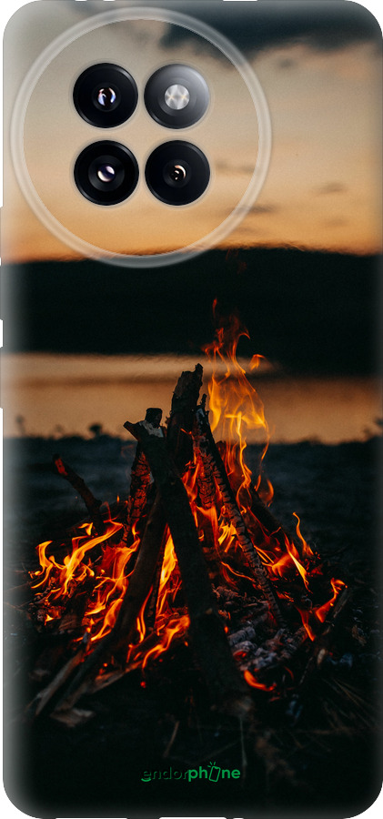 Силиконовый чехол Огонь для Xiaomi Civi 4 Pro - 6021u-3682 изображение 