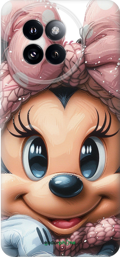 Силиконовый чехол Минни Маус с бантиком для Xiaomi Civi 4 Pro - 6055u-3682 изображение 