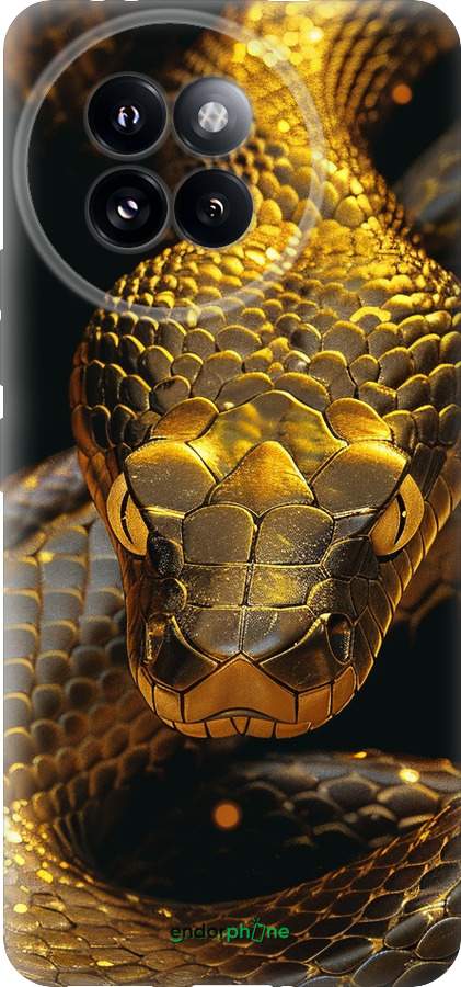 Силиконовый чехол Golden snake для Xiaomi Civi 4 Pro - 6072u-3682 изображение 