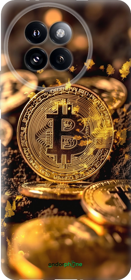 Силіконовий чехол Золота лихоманка біткойна для Xiaomi Civi 4 Pro - 6089u-3682 изображение 
